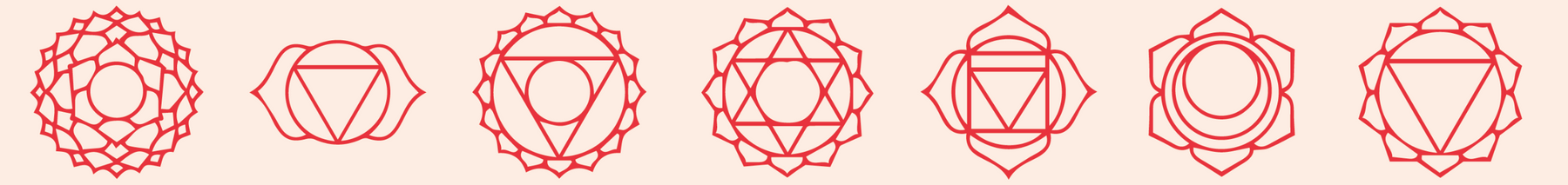 Master Set chakra symbols