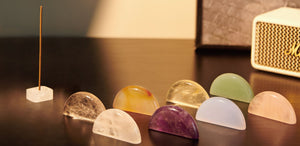 Orblink 7 Chakra Crystal Set - Complete Healing Stone Collection with Incense for Meditation Ritual