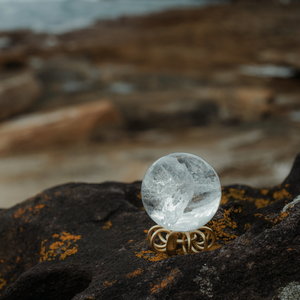 Interconnection Himalayan Quartz™ Sphere - Orblink