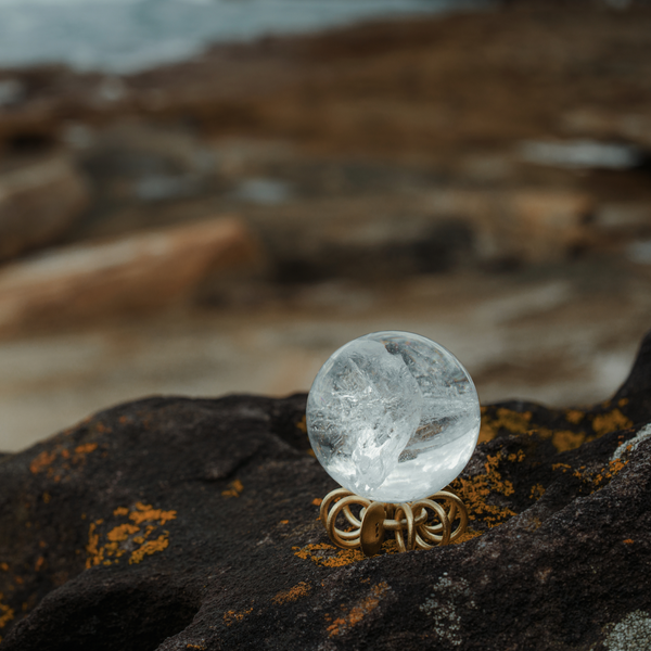 Interconnection Himalayan Quartz™ Sphere - Orblink