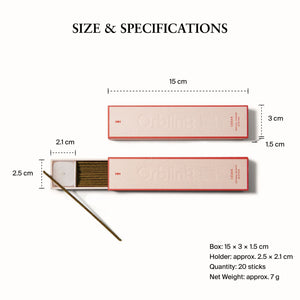 Natural Cedar incense sticks for grounding rituals, crystal care, and home use.