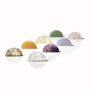 Orblink Eight Crystal Master Set—crystals arranged for chakra balance and crystal healing