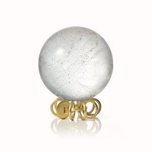 A large Himalay6an Quartz Crystal Ball