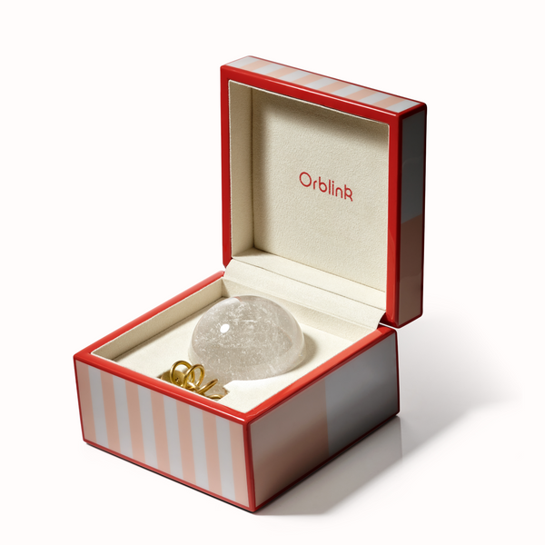 Himalay6an Quartz Crystal Ball with package
