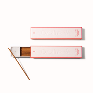 Palo santo incense sticks with box—natural purification and crystal healing by Orblink