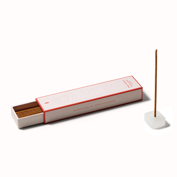 Palo santo incense stick holder with incense sticks 